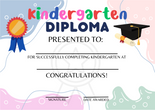 Free Printable Kindergarten Diplomas