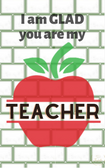Teacher Appreciation Greeting Card 31