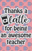 Teacher Appreciation Greeting Card 23