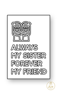 Sisters Day Greeting Card 13