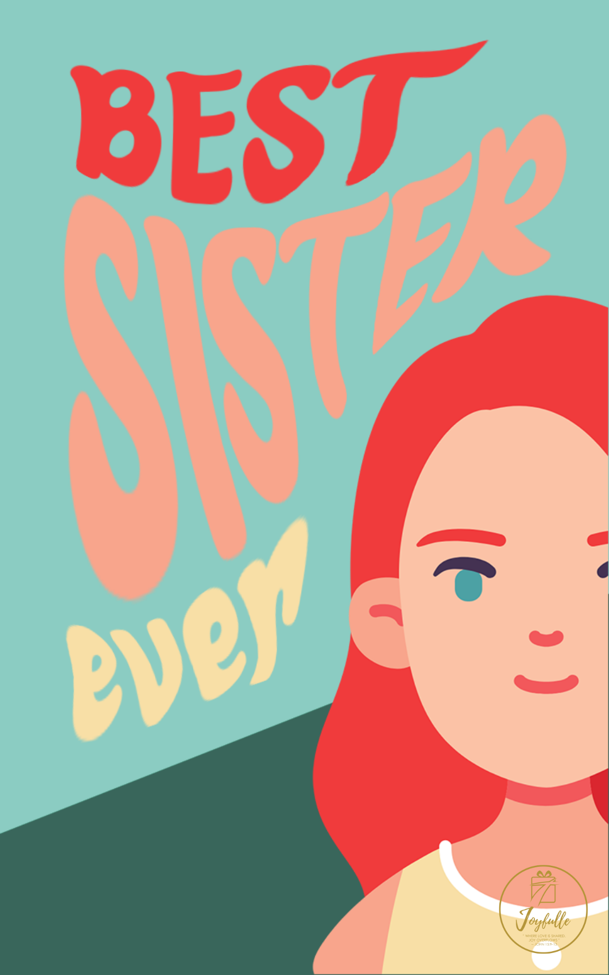 Sisters Day Greeting Card 05