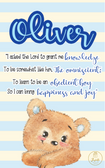 Baby and Kids Name Poems Printables - Oliver