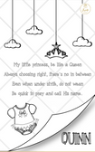 Baby and Kids Name Poems Printables - Quinn