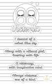 Baby and Kids Name Poems Printables - Victoria