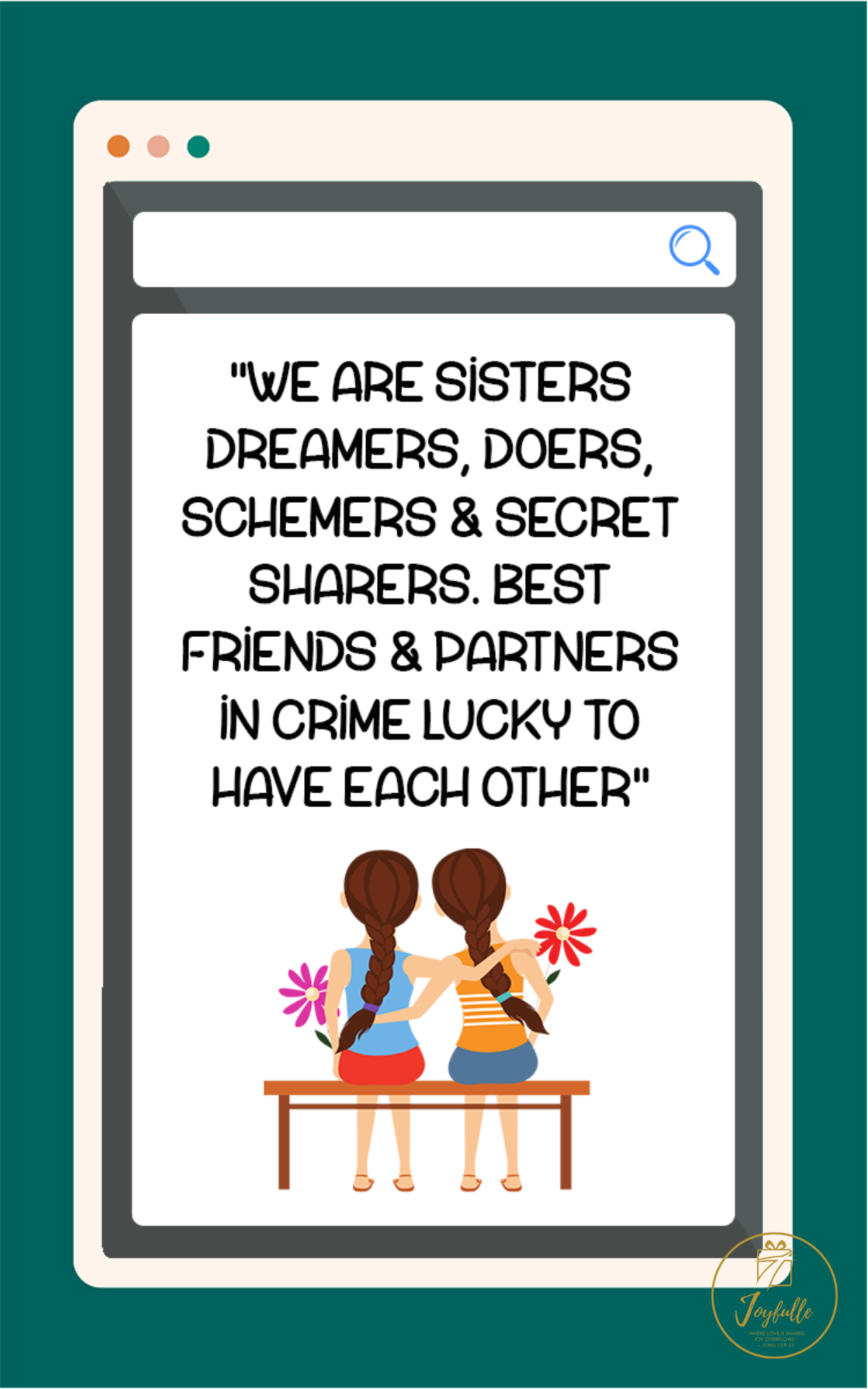 Sisters Day Greeting Card 11