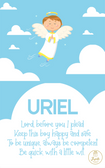 Baby and Kids Name Poems Printables - Uriel